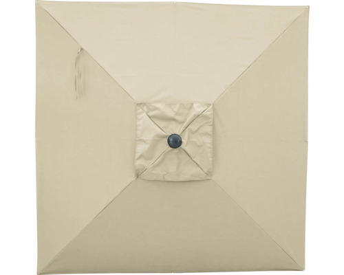 Vue de dessus d''un parasol carré