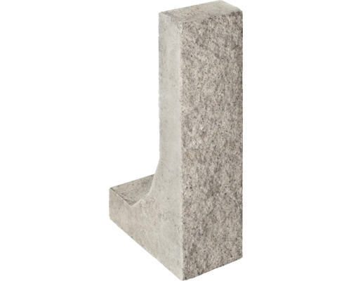 Pierre d'angle en L iMount Passion granite 16x8x60 cm profondeur = 30 cm