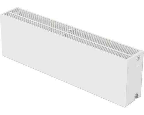 Radiateur plat Rotheigner type 3K (33) 6 connexions (en bas à droite ou latérales) 300 x 1100 mm blanc sans languettes de fixation