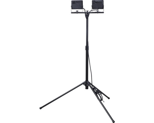 Projecteur double sur trépied pour chantier