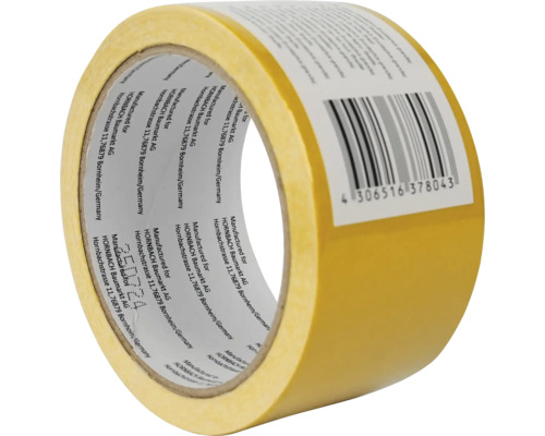 Ruban de masquage jaune en rouleau