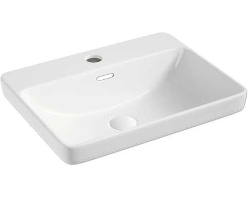 Lavabo rectangulaire en céramique