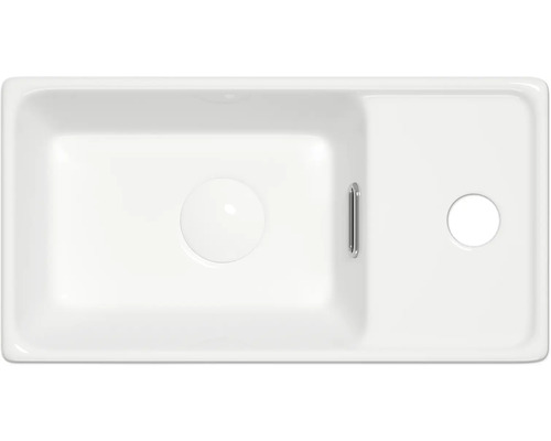 Évier avec égouttoir et bouchon d''évier