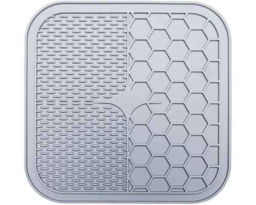 Tapis égouttoir avec différentes structures de surface