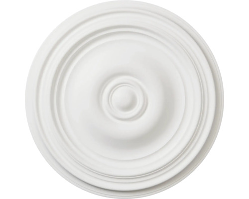 Runde Deckenrosette aus Stuck Runde Deckenrosette aus Stuck