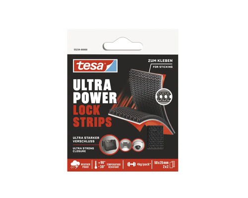Tesa Ultra Power Lock Strips à coller