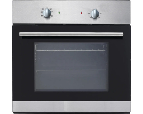 Four encastrable avec boutons de commande et porte en verre