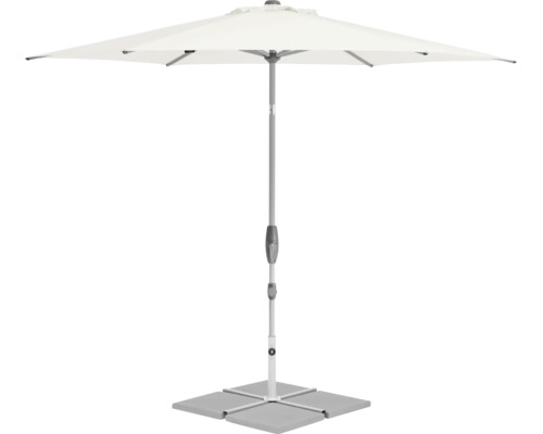 Suncomfort by Glatz Parasol Shell Turn Ø 330 cm sand white