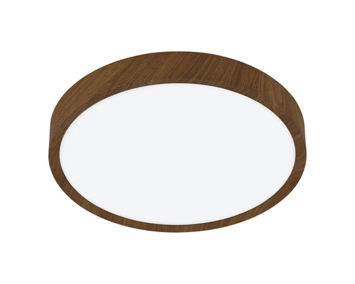 Deckenleuchte mit Holzrahmen