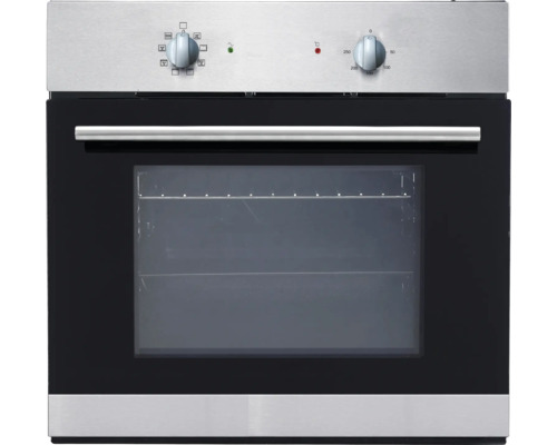 Four encastrable avec boutons de commande et porte en verre