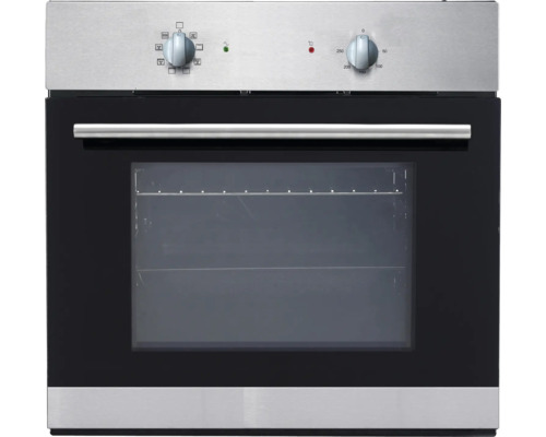 Four encastrable avec porte en verre et panneau de commande