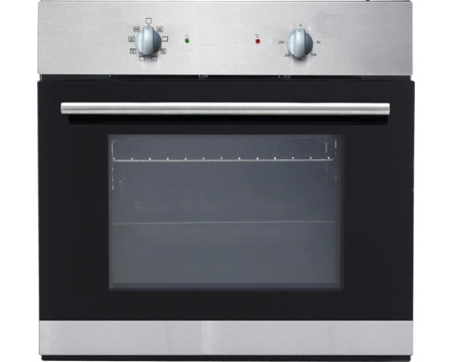 Four encastrable avec boutons de commande et porte en verre