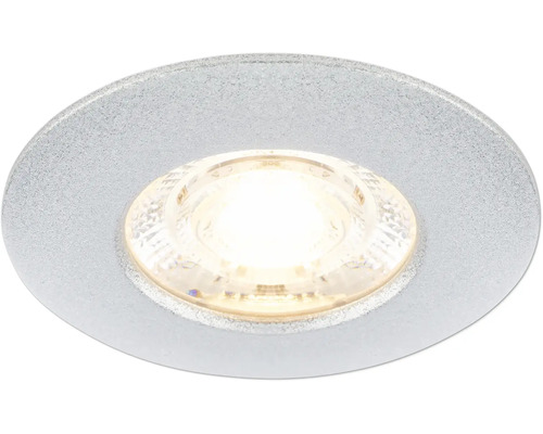 Éclairage à encastrer mini 1 x LED 3,6 W chrome mat Spot encastrable au plafond de forme ronde