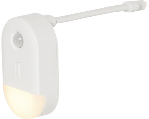 Veilleuse LED avec capteur 0,1 W blanc