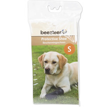 Beeztees Logo. Verpackung für Hundeschuhe Größe S zum Schutz der Pfoten