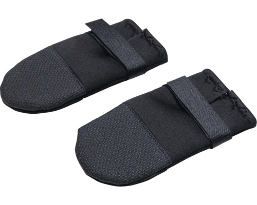 Deux chaussures pour chien avec fermeture velcro