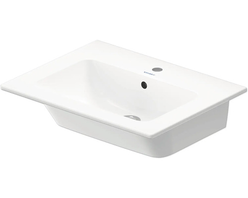 Lavabo pour meuble DURAVIT ME by STARCK 63 cm blanc 2336630000 Vasque en céramique sanitaire