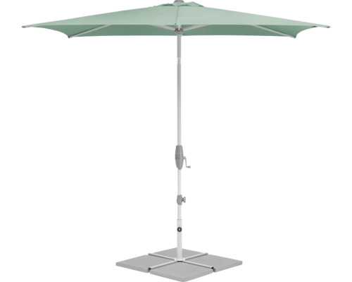 Suncomfort by Glatz Sonnenschirm Shell Turn 250x200 cm frost green