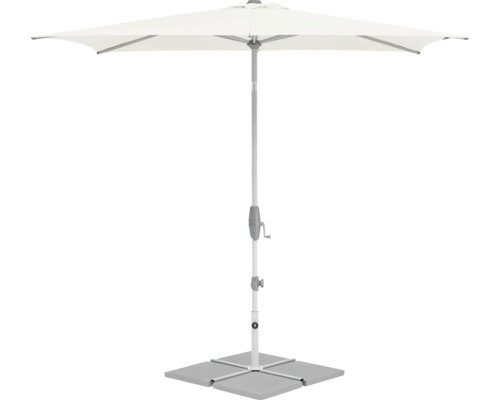 Suncomfort by Glatz Parasol Shell Turn 250x200 cm sand white