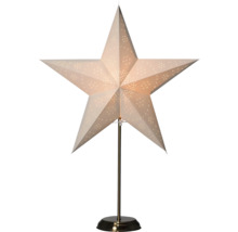 Lampe étoile sur pied pour décoration de Noël