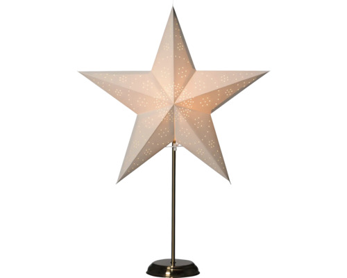Lampe étoile sur pied pour décoration de Noël