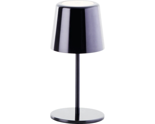 Lampe de table à accu Xaana LED 4 W noir