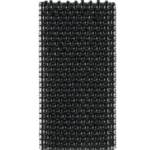 Gros plan sur un écran d''intimité noir