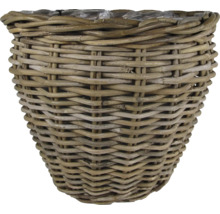 Geflochtener Pflanzkorb aus Rattan