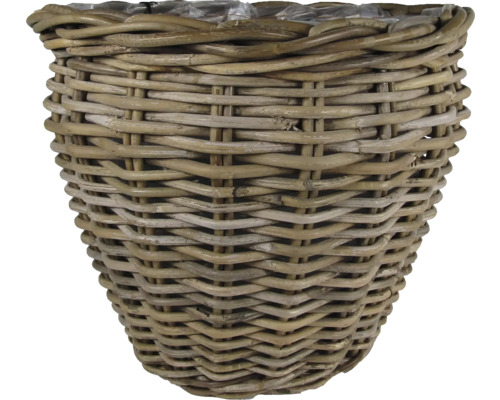Geflochtener Pflanzkorb aus Rattan