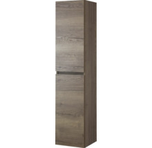 Armoire haute avec deux portes en bois