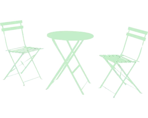 Set bistrot vert