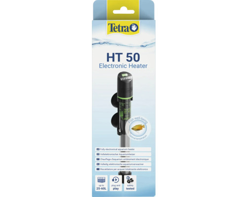 Emballage de chauffage d''aquarium entièrement électronique Tetra HT 50