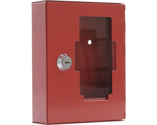 Boîte à clés de secours Rottner NS 1 sans marteau cylindre de serrure rouge Boîte à clés avec serrure