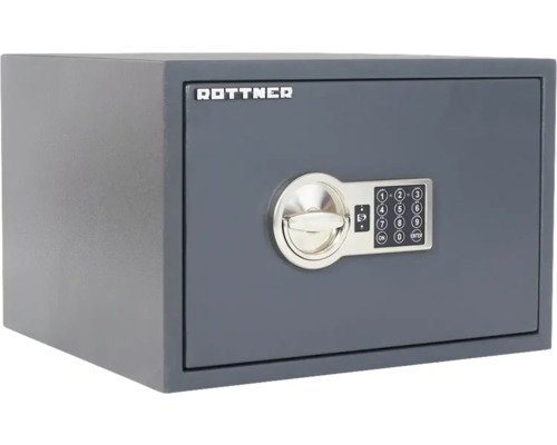 Coffre-fort à poser Rottner Powersafe PS300 serrure électronique anthracite Coffre-fort Rotttner avec serrure électronique