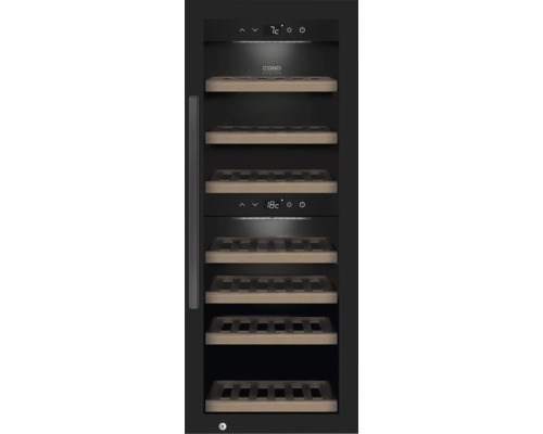 CASO WineExklusive 38 Smart Weinkühlschrank BxHxT 40x106.5x67 cm schwarz