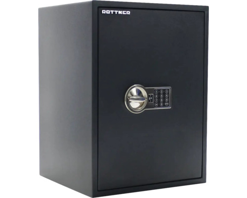 Coffre-fort à poser Rottner Powersafe600 avec coffre-fort intérieur serrure électronique anthracite