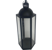 Windlicht aus Glas und Metall