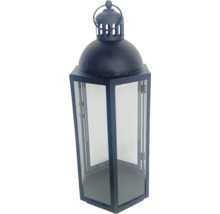 Dekorative Laterne aus Metall und Glas