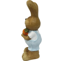 Figurine décorative lapin avec carotte