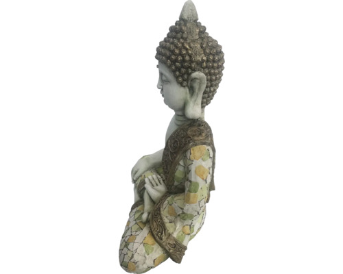 Statue de Bouddha en mosaïque de pierre pour le jardin