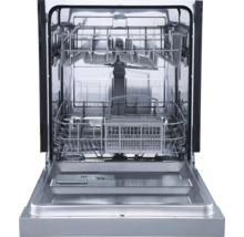 Lave-vaisselle ouvert avec paniers supérieur et inférieur