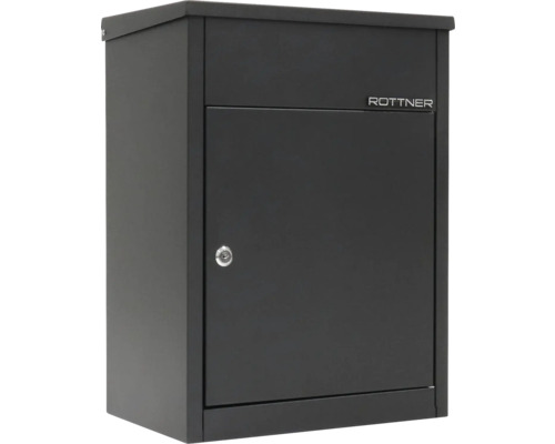 Rottner Stand Paketbriefkasten Parcel Keeper 500 schwarz