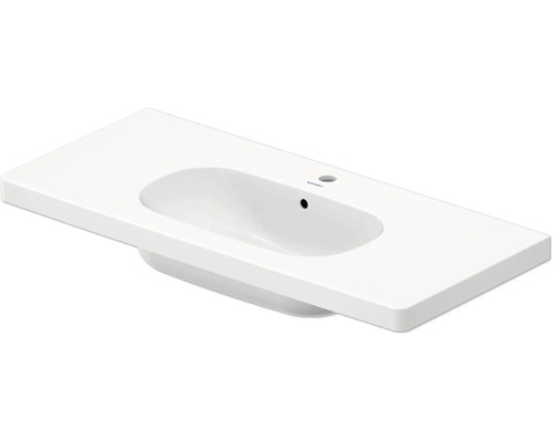 Vasque pour meuble DURAVIT D-Code 105 x 48 cm blanc 03421000002