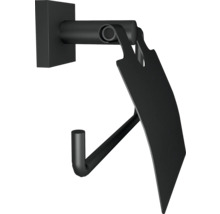 Support de papier toilette en métal pour montage mural