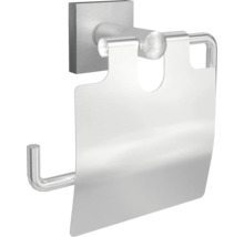 Porte-papier toilette en métal avec couvercle