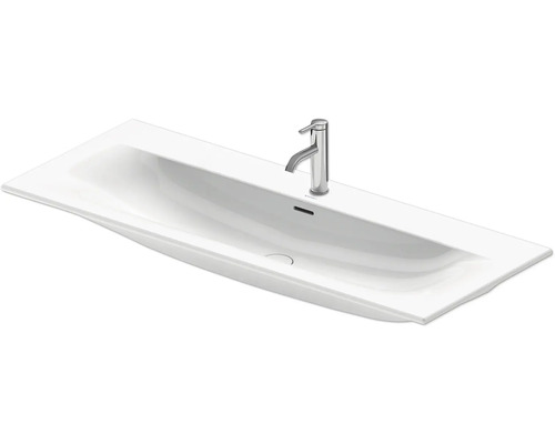 Vasque pour meuble DURAVIT Viu 123 x 49 cm blanc 2344120000