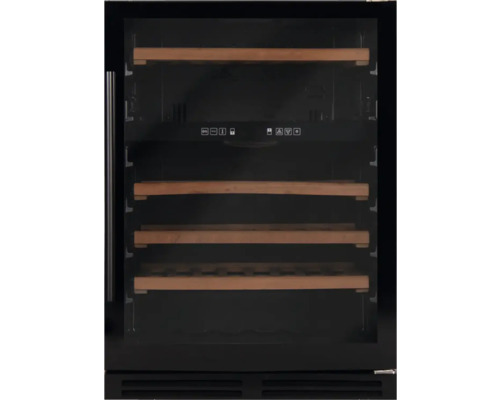 Weinkühlschrank mit Holzeinlegeböden und digitaler Steuerung