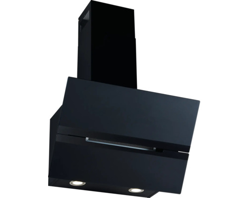 Schwarze Dunstabzugshaube für die Küche