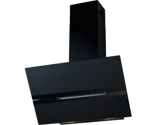 Schwarze Dunstabzugshaube für die Küche