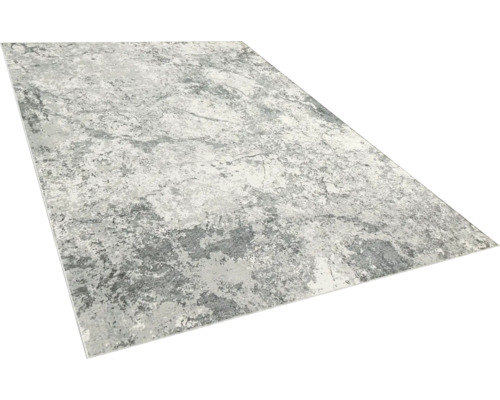 Grauer Teppich mit abstraktem Muster